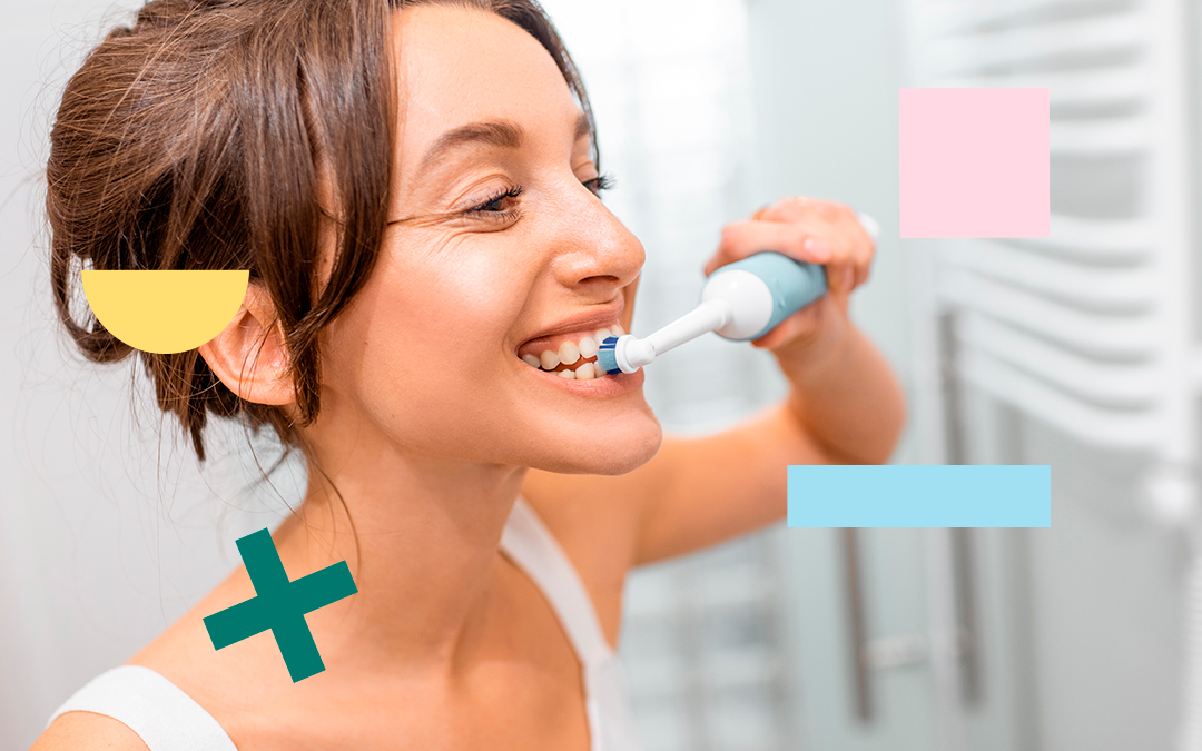 Cómo cepillarse los dientes con cepillo eléctrico - Laboratorios KIN